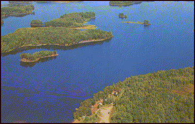 An Eagle's View of Indian Trail Resort & Surrounding Islands