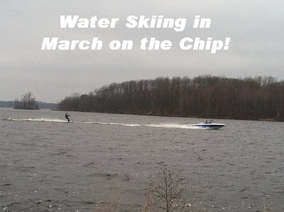 THERE WERE WATER SKIERS ON MARCH 31st 2012 THERE WERE WATER SKIERS ON MARCH 31st 2012