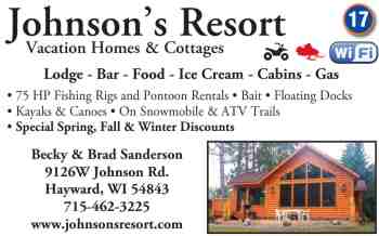 Johnson's Resort on the Chippewa Flowage