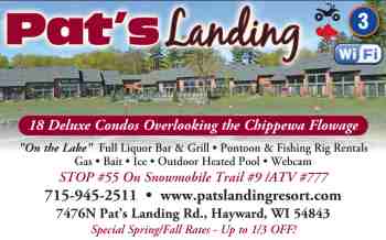 Pat's Landing Resort on the Chippewa Flowage