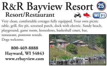 R & R Bayview Resort & Restaurant on the Chippewa Flowage