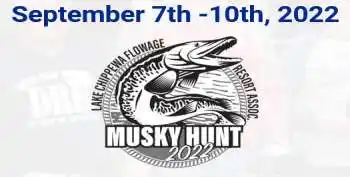 Musky Hunt fishing contest logo