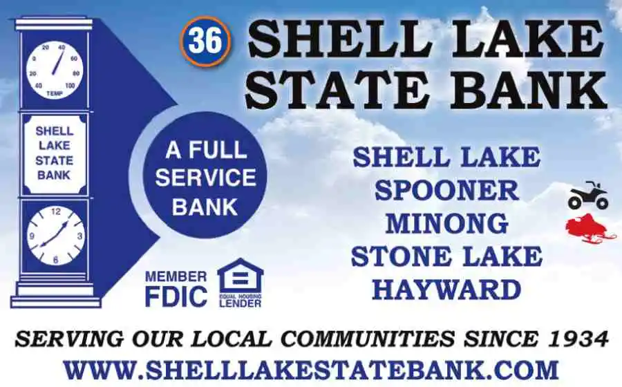 Winter Lodging Shell Lake State Bank