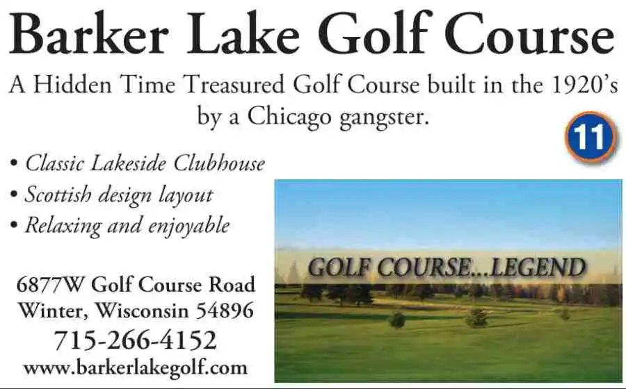 Winter Lodging Barker Lake Golf Course Legend