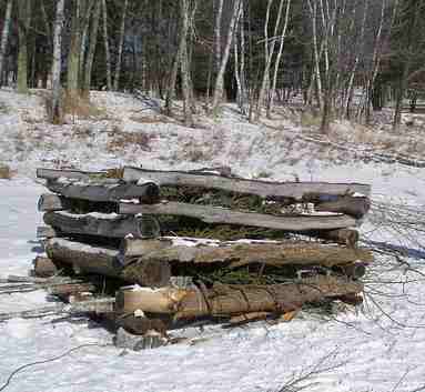 Fish CribsChippewa Flowage Fish Cribs