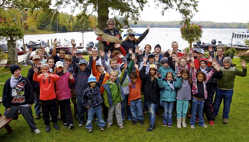 National youth Muskie fishing event on Moose Lake