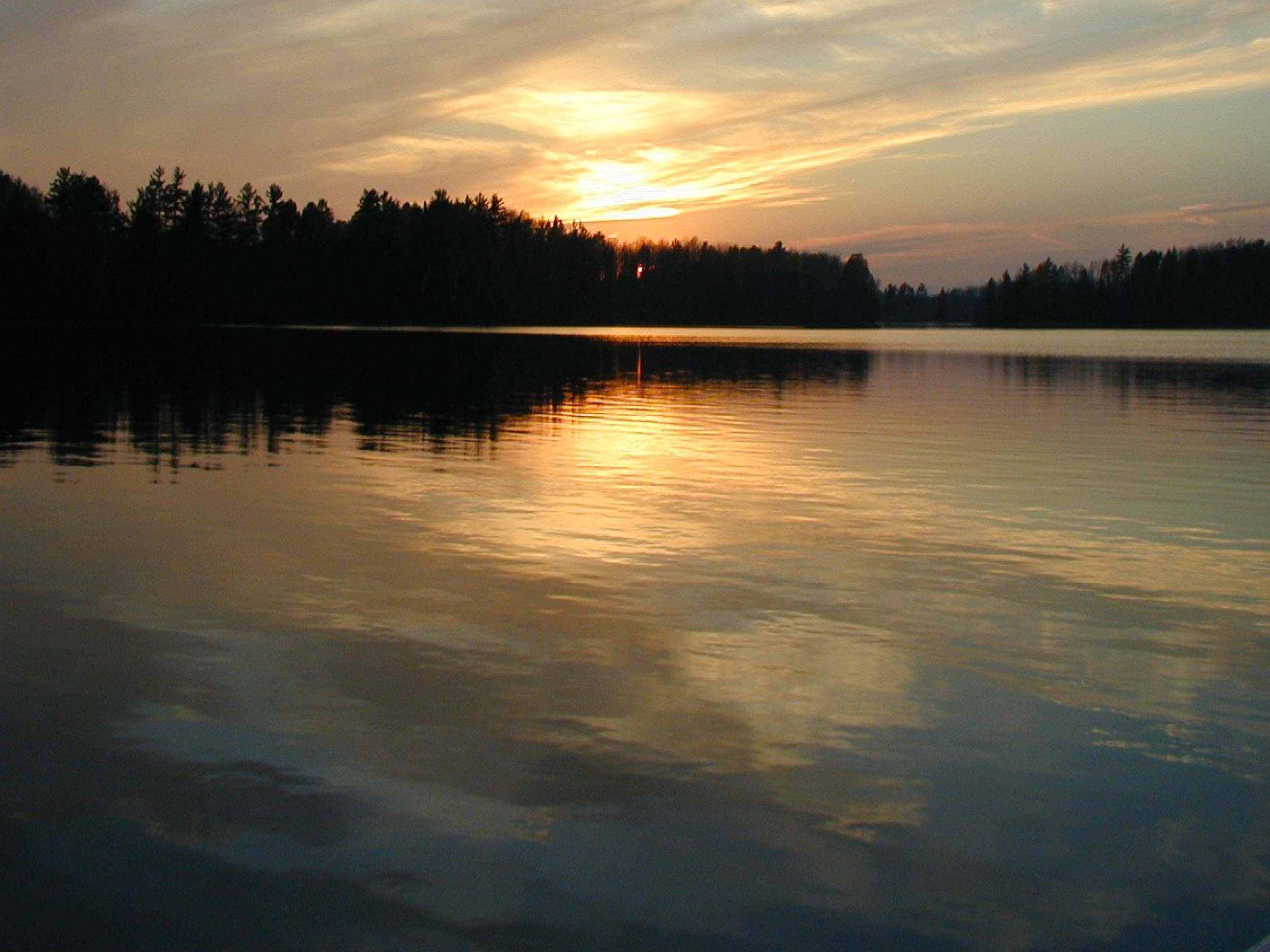 Camping on an Island Chippewa Flowage Isalnd Camping