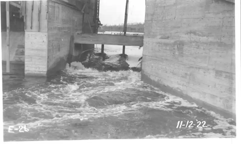 The Winter Dam Story 1922 1923 by John Dettloff Chippewa Flowage