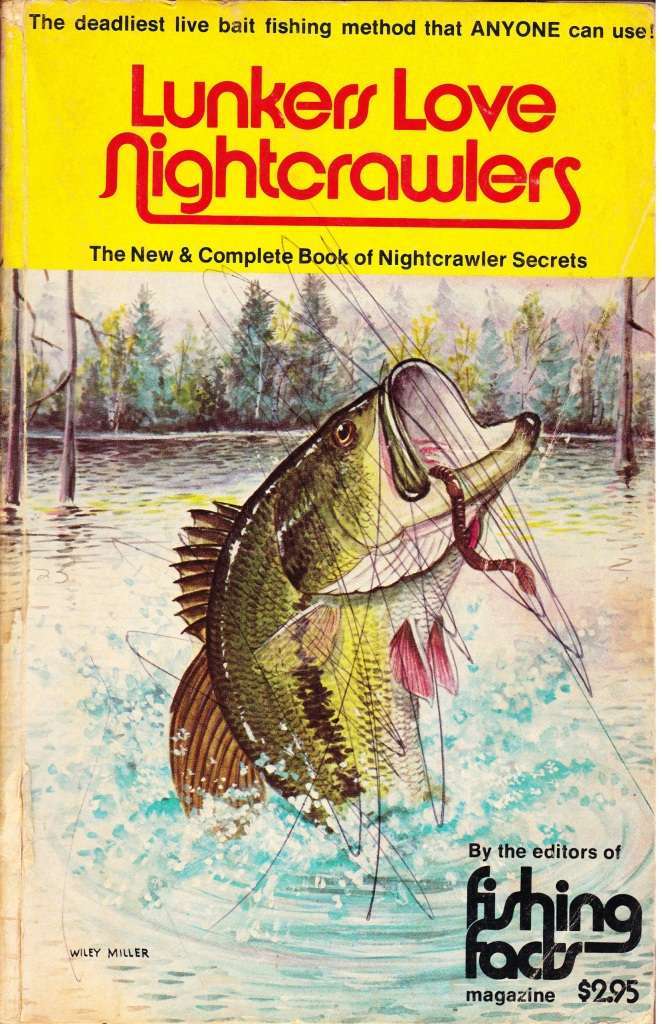 Lunkers Love-Nightcrawlers Cover 1973 by George J Pazik